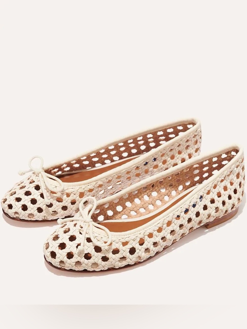 Margaux The Demi Woven Leather Flats